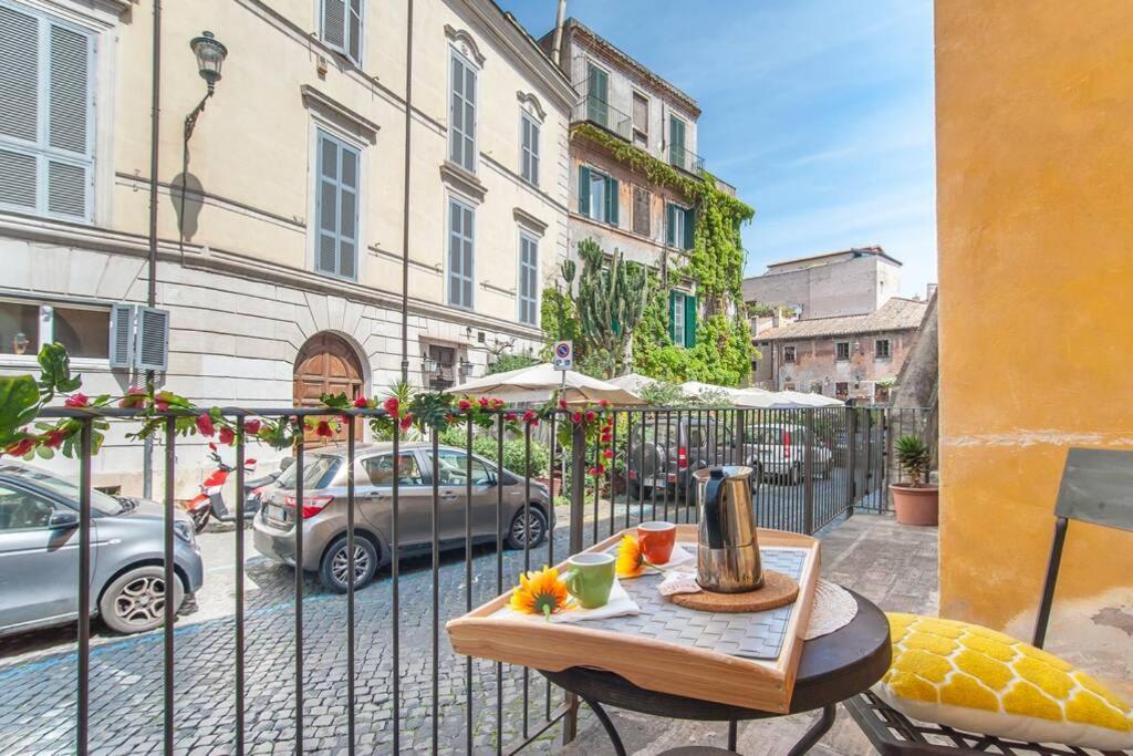 L'Antico Borgo Di Trastevere Rome Bagian luar foto